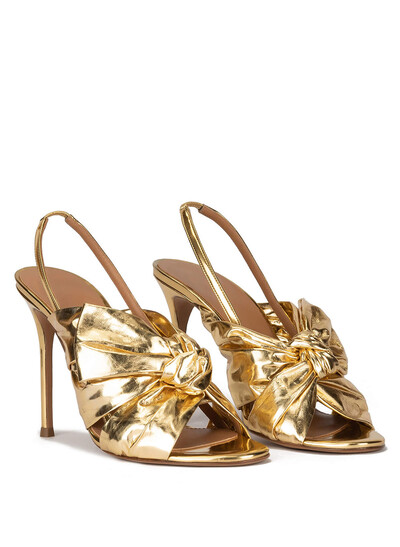 Bowknot Open Toe Party Stiletto Heel Shoes