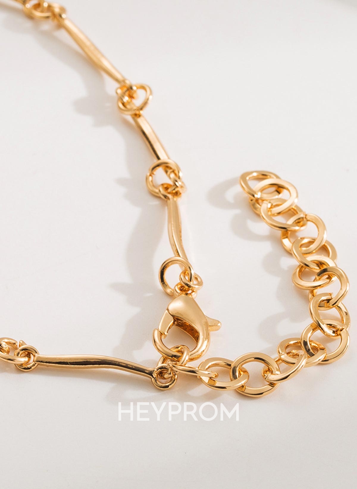Vintage Metal Layered Necklace