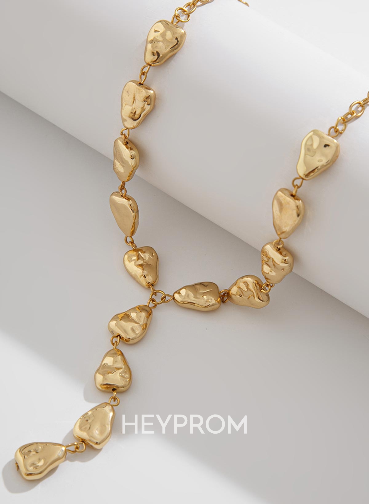 Irregular Baroque Y-Shaped Collarbone Chain