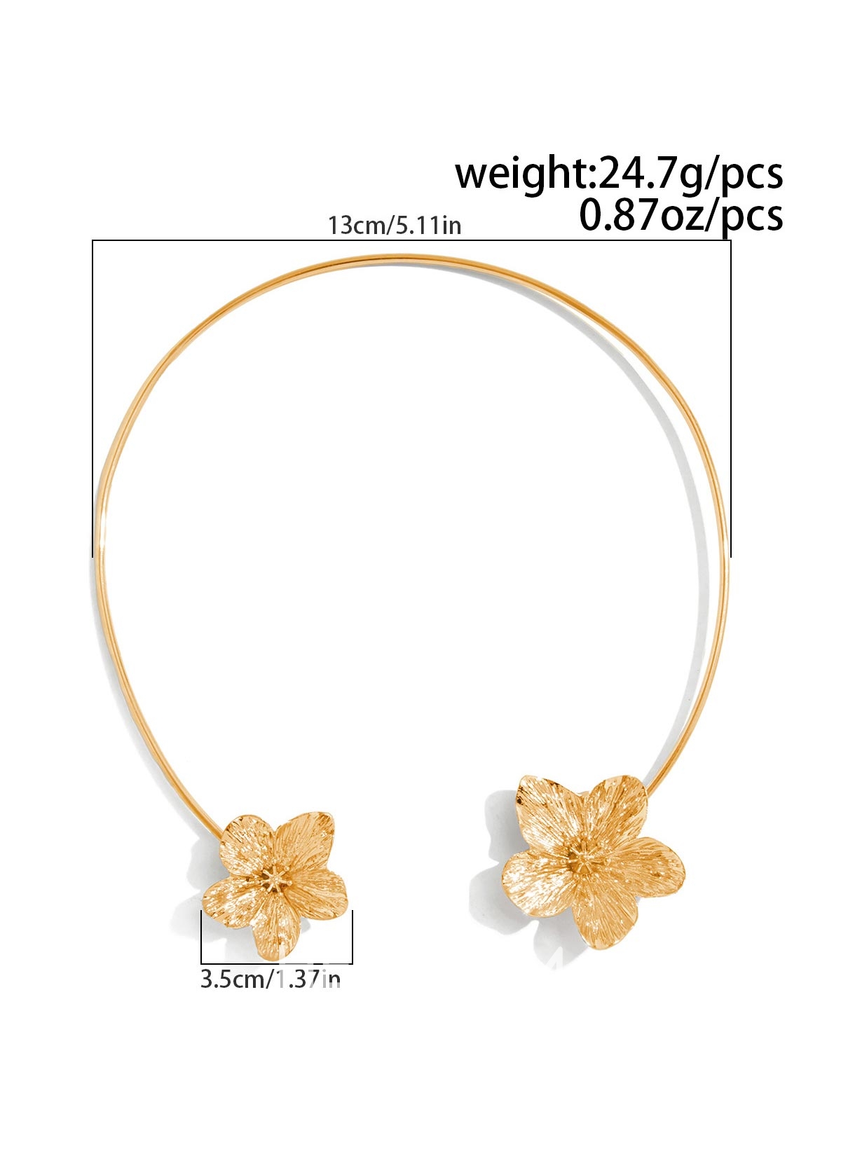 Bohemian Vacation 3D Flower Necklace
