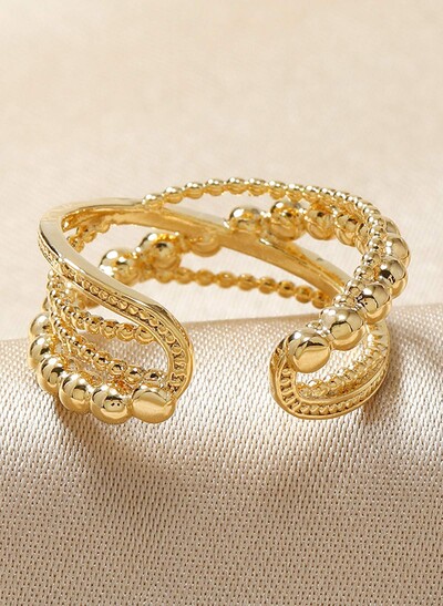 Yellow Gold Ring For Woman