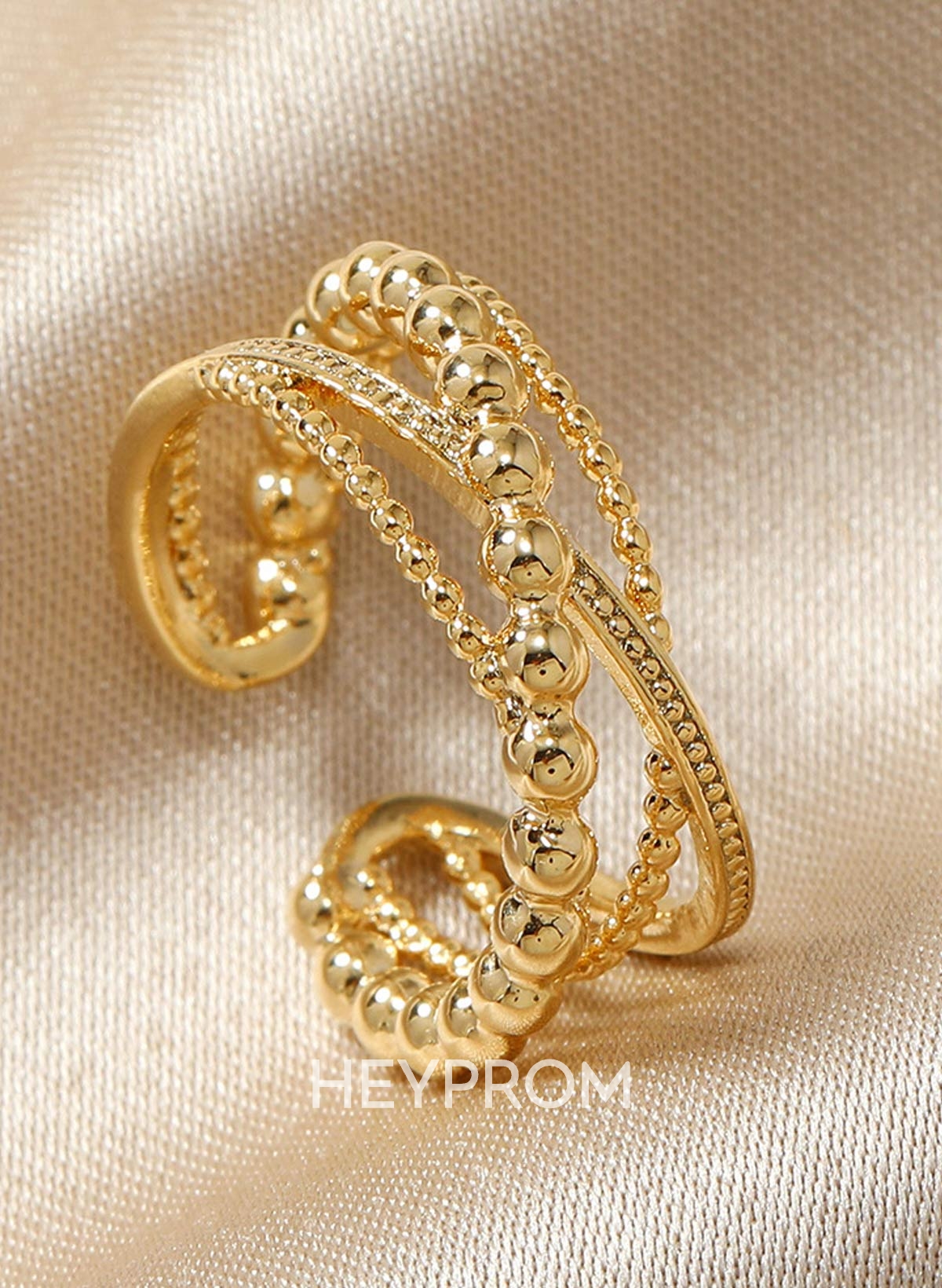 Yellow Gold Ring For Woman