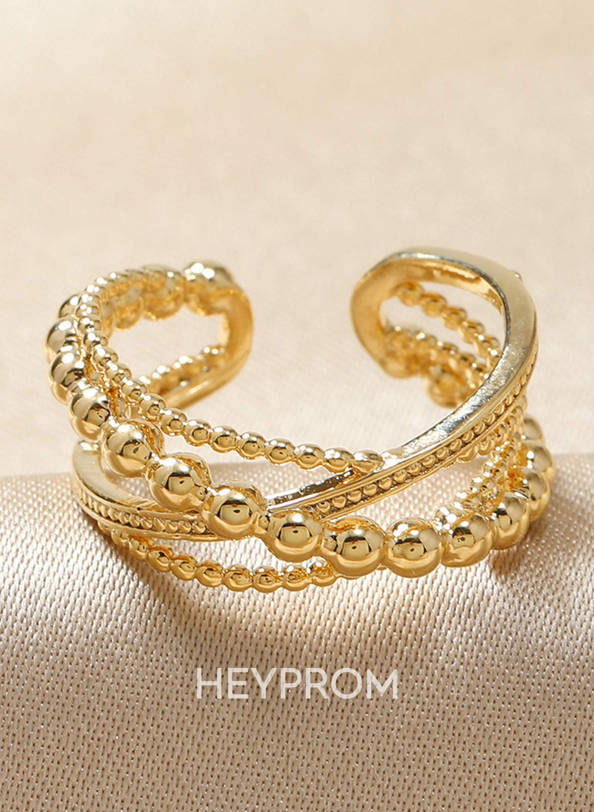 Yellow Gold Ring For Woman